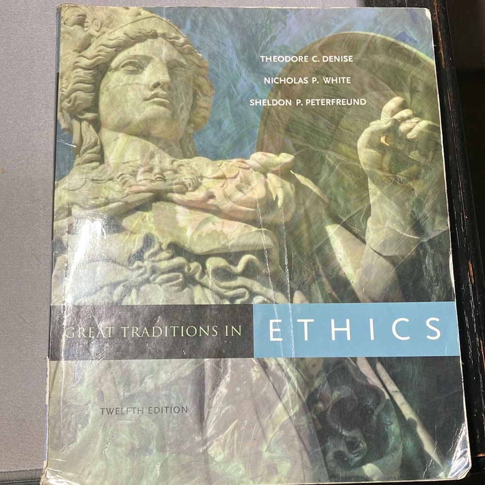 (Used Text Book) Great Traditions In Ethics 12th Edition